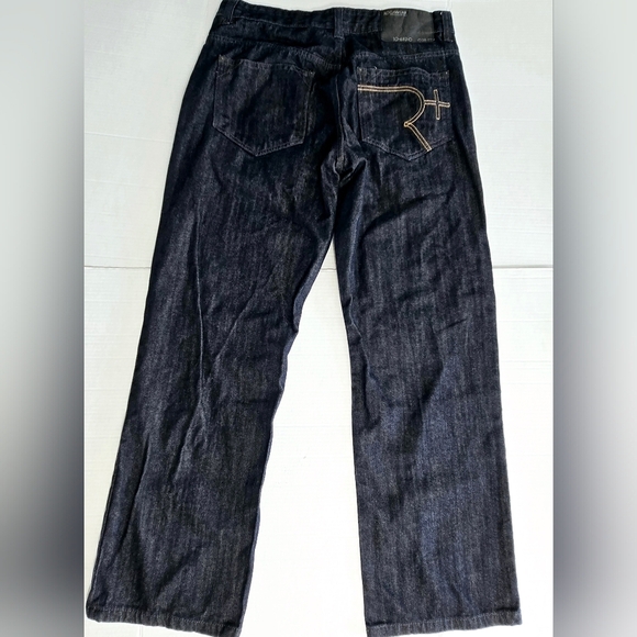 Vintage 1999 Dark Blue Rocawear Denim Dark Blue W 38 - Picture 6 of 11